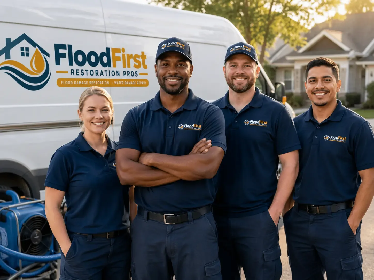 Flood Damage Restoration company in Wall, TX
